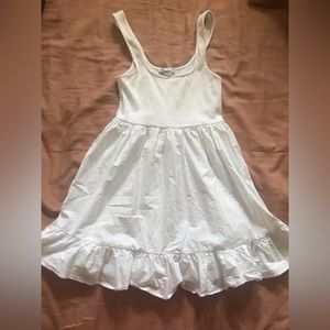 Zara - Tank Ruffle Trim Dress